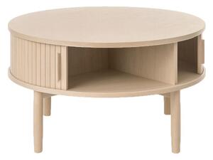 Designový konferenční stolek Palomino 85 cm bílý dub