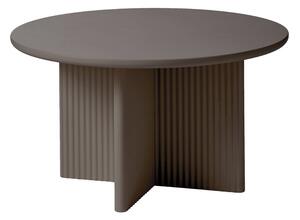 Designový konferenční stolek Dallyce 80 cm taupe