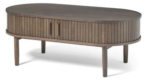 Designový konferenční stolek Palomino 120 cm tmavě hnědý dub