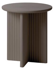Designový odkládací stolek Dallyce 50 cm taupe