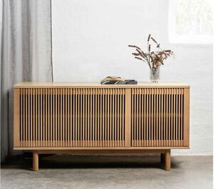 Designová komoda Calloway 143 cm přírodní dub