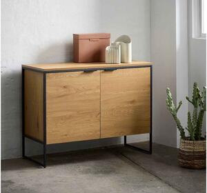 Designová komoda Valenzuela 104,5 cm vzor dub