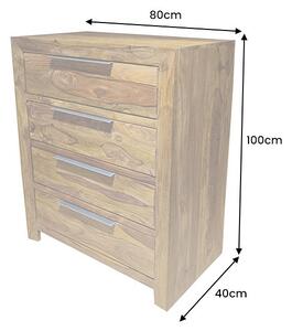 Designová komoda Ballad 80 cm Sheesham
