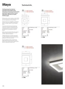 Redo 01-2004 - LED Stm stropní svítidlo MAYA LED/75W/230V pr. 60 cm zlatá