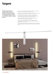 Redo 01-2479 - LED Nástěnné svítidlo TANGENT LED/14W/230V 3000K bílá