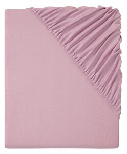 Livarno home Žerzejové napínací prostěradlo, 90-100 x 200 cm (světle růžová) (100390456004)