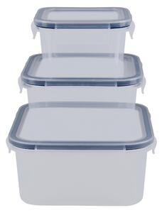 Silvercrest® Sada potravinových dóz, 6dílná (čtvercové a kulaté) (100390942002)