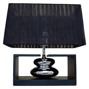 Designová stolní lampa Kamaria 35 cm černá