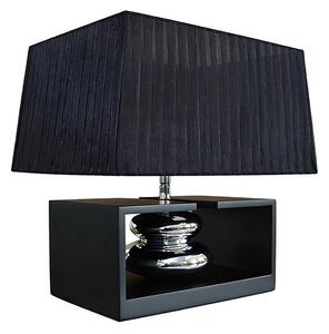 Designová stolní lampa Kamaria 35 cm černá