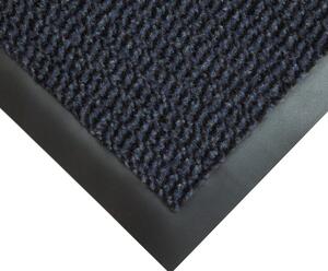 Ekonomická polypropylenová čistící rohož, 600 x 900 mm, modrá