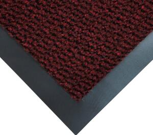 Ekonomická polypropylenová čistící rohož, 600 x 900 mm, červená