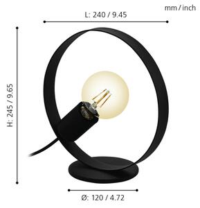 Eglo 43615 - Stolní lampa FRIJOLAS 1xE27/40W/230V