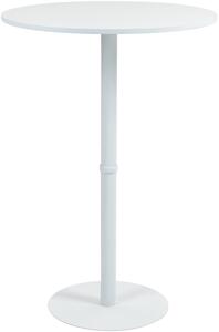 Barový stůl Hereford 75 cm - bílá/bílá