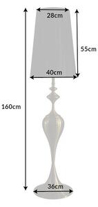 Stojanová lampa Lucy 160 cmzlatá