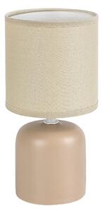 Rabalux Béžová stolní lampa Daphni pro žárovku E14 74053