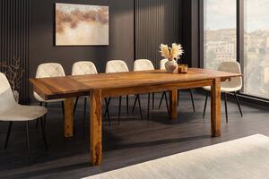 Rozkládací jídelní stůl z masivu Timber 160-240cm