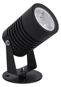 NV 9271491 Venkovní nástěnné svítidlo FEND černý hliník a sklo LED 10W 3000K 100-240V 24st. IP65 - NOVA LUCE