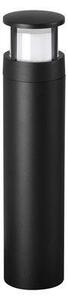 NV 9277151 Venkovní sloupkové svítidlo AGOSTO černý hliník a akrylový difuzor LED 6W 3000K 100-240V 120st. IP54 - NOVA LUCE