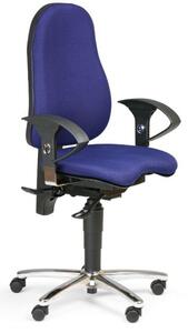 Zdravotní balanční kancelářská židle EXETER, modrá