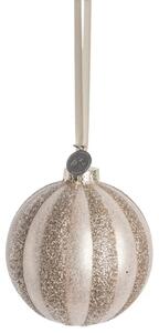 Lene Bjerre Skleněná ozdoba Selvie Bauble - Powder/Gold LB126