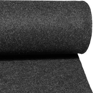 Technický filc 4 mm barva Tm. Šedá, šířka 100 cm