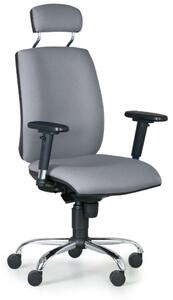Kancelářská židle FLEXIBLE, šedá