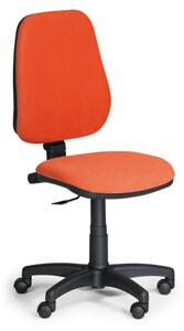 Kancelářská židle COMFORT PK, bez područek, oranžová