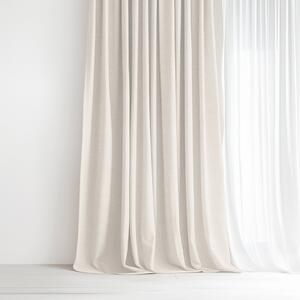 Goldea dekorační závěs peru - přírodní 220x135 cm