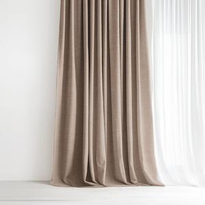 Goldea dekorační závěs peru - latte 140x135 cm