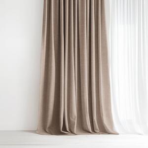 Goldea dekorační závěs peru - latte 200x135 cm