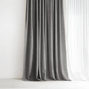 Goldea dekorační závěs peru - šedý 140x135 cm