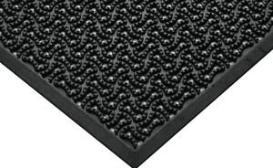 Vstupní gumová čistící rohož, 600 x 900 mm, černá