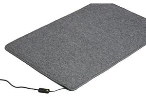 Topný koberec, 60 x 40 cm, šedý
