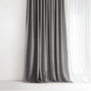 Goldea dekorační závěs peru - šedý 200x135 cm