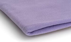 Polar fleece látka 200 g/m², šířka 150 cm, světle fialový, metráž