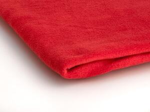 Látka Microfleece Červený