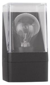NV 9492740 Venkovní nástěnné svítidlo SELENA antracitový hliník a čirý akryl E27 1x12W 220-240V bez žárovky IP65 - NOVA LUCE