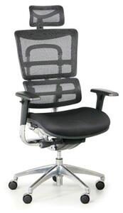 Multifunkční kancelářská židle WINSTON SAB, šedá