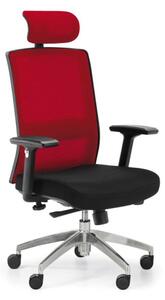 Kancelářská židle ALTA MF, červená