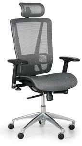 Kancelářská židle LESTER M, šedá