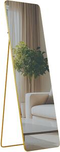 Zrcadlo Gurnee 150x50 cm - zlaté lesklé