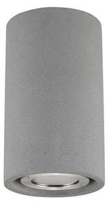 NV 9540210 Venkovní stropní svítidlo EMILE šedý beton skleněný difuzor LED 5W 3000K 120-230V IP65 - NOVA LUCE