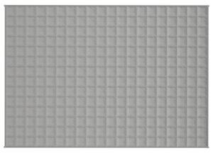 Zátěžová deka šedá 137 x 200 cm 6 kg textil
