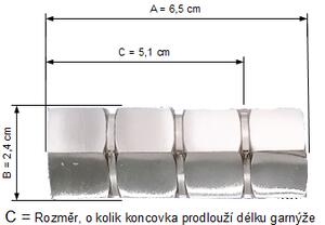 Kovovégarnýže.cz Stropní garnýž Craft broadway 19 mm efekt nerez Varianta jednořadá nebo dvouřadá: Jednořadá, Uchycení látky: jezdec s háčkem, Délka garnýže Broadway: 160 cm