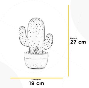 ONLI - Stolní lampa PORCELLANA 1xE14/6W/230V 27 cm kaktus