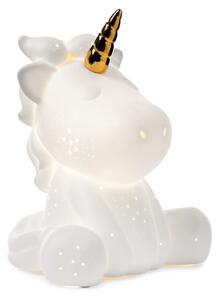 ONLI - Stolní lampa PORCELLANA 1xE14/6W/230V 23,5 cm jednorožec