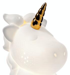 ONLI - Stolní lampa PORCELLANA 1xE14/6W/230V 23,5 cm jednorožec