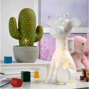 ONLI - Stolní lampa PORCELLANA 1xE14/6W/230V 30 cm žirafa