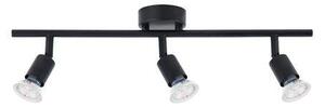 NV 960007 Bodové svítidlo LUP saténový černý kov GU10 3x5W 230V IP20 bez žárovky - NOVA LUCE