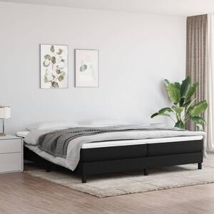 Rám postele s boxspringem černý 200 x 200 cm textil 3120542